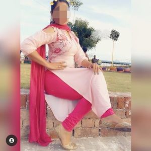 Kurta pink medium size